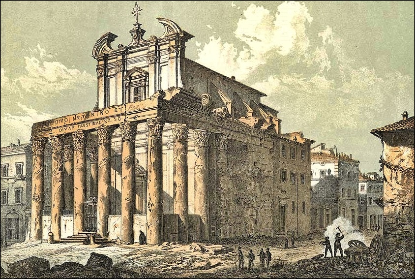 Templum Faustinae et Antonini3