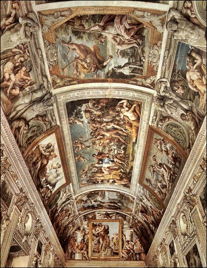 palazzo Farnese-sufit